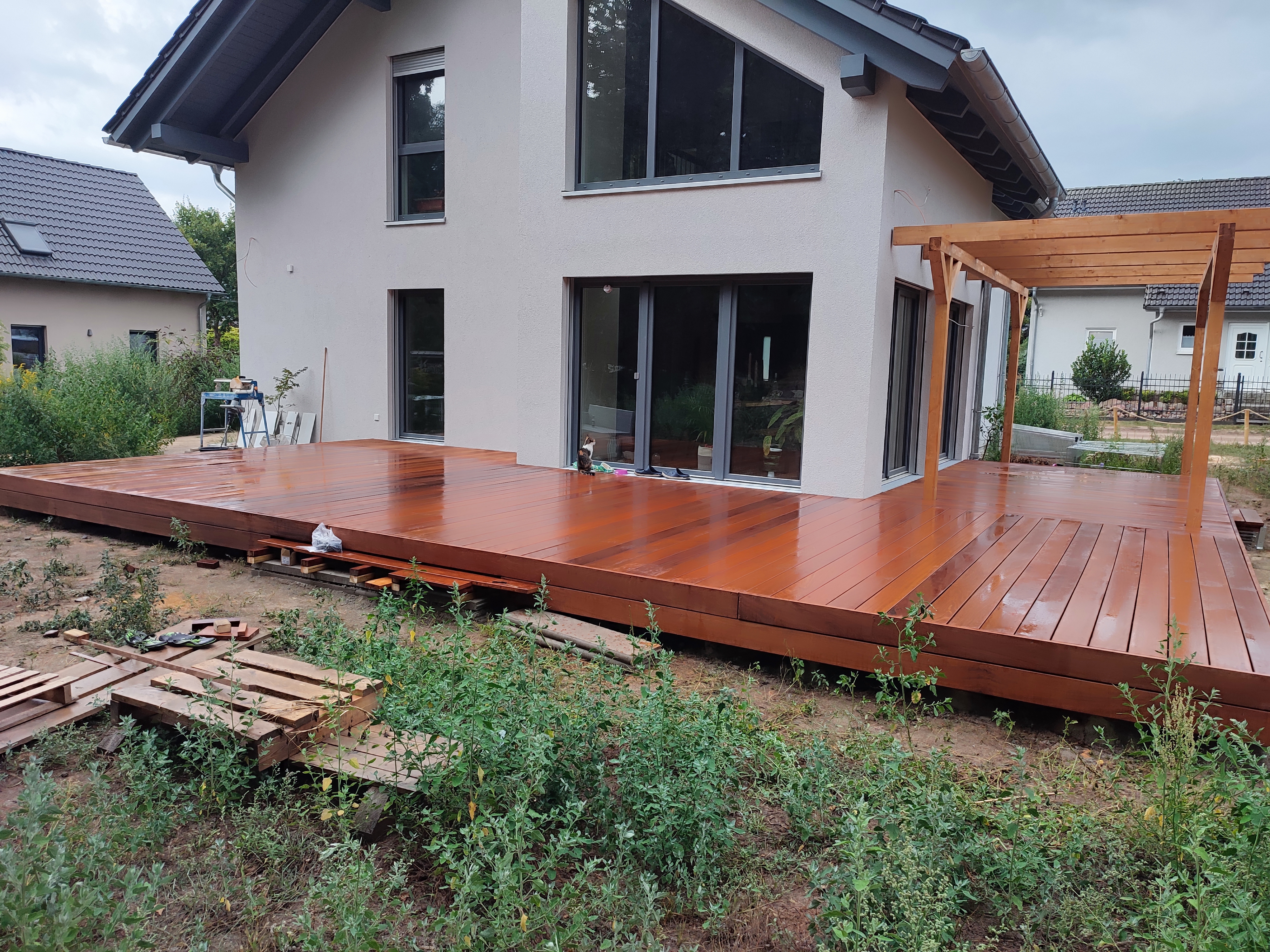 Pergola-Arbeiten Bilder | Montageservice Hobohm