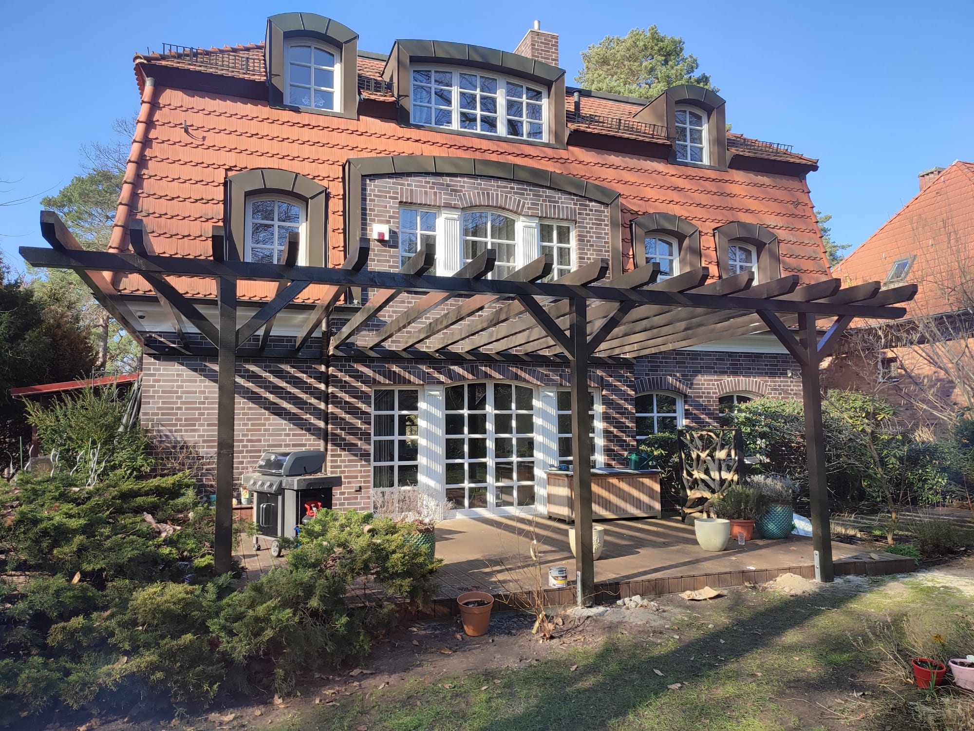 Pergola-Arbeiten Bilder | Montageservice Hobohm