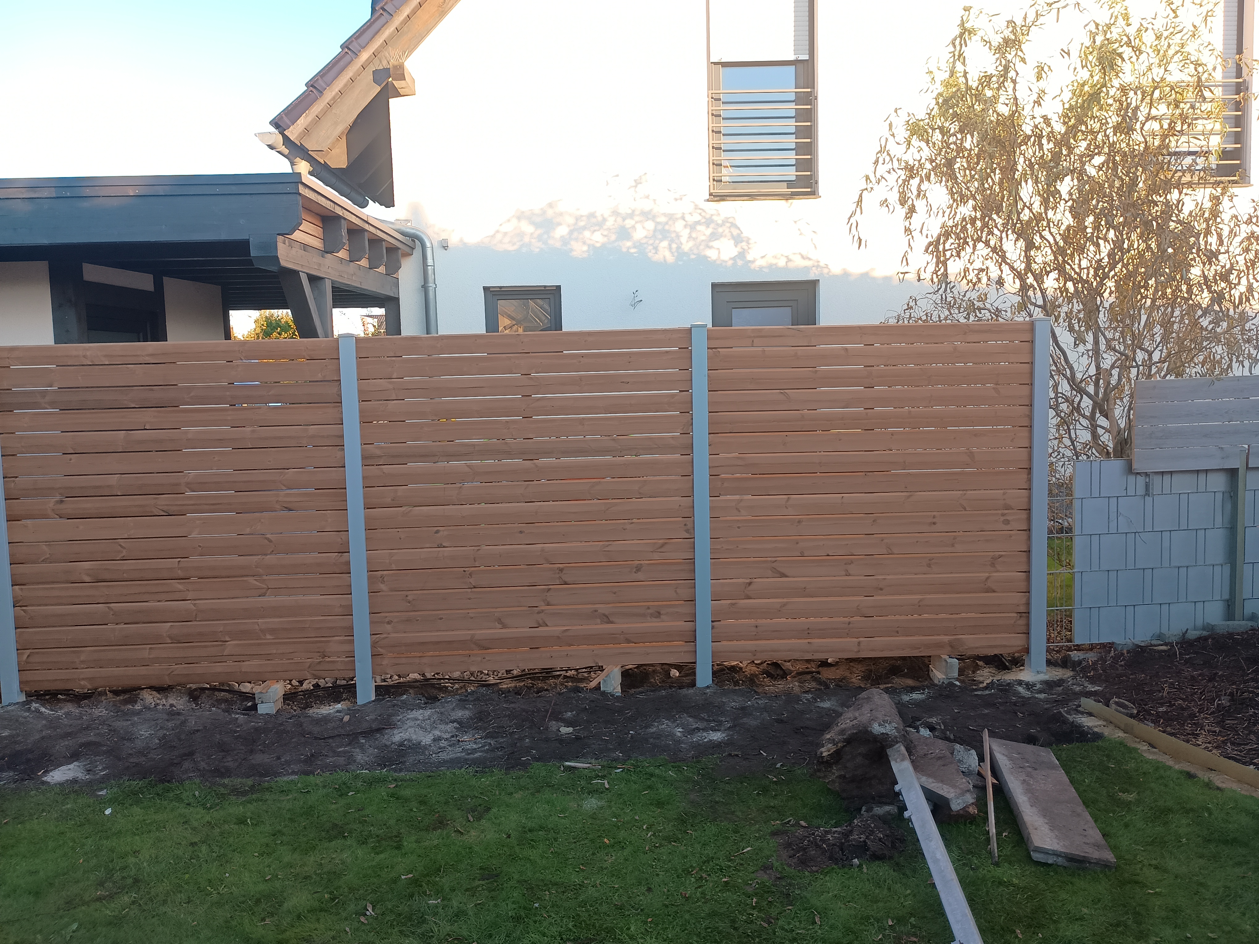 Sichtschutz für den Außenberreich in Berlin | Montageservice Hobohm